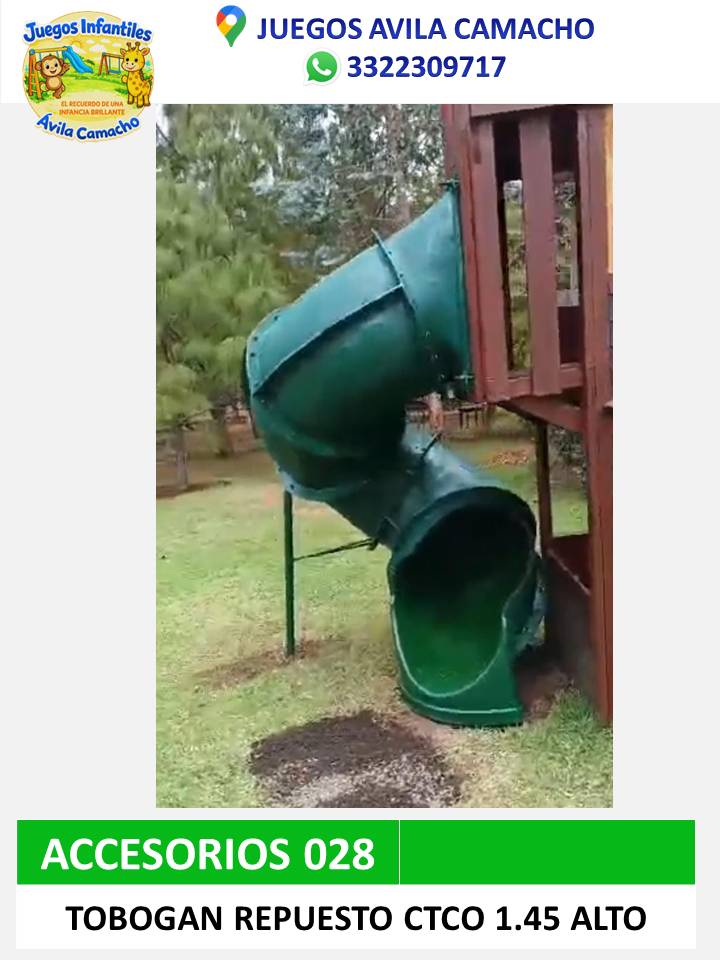 tobogán 1.45 cerrado